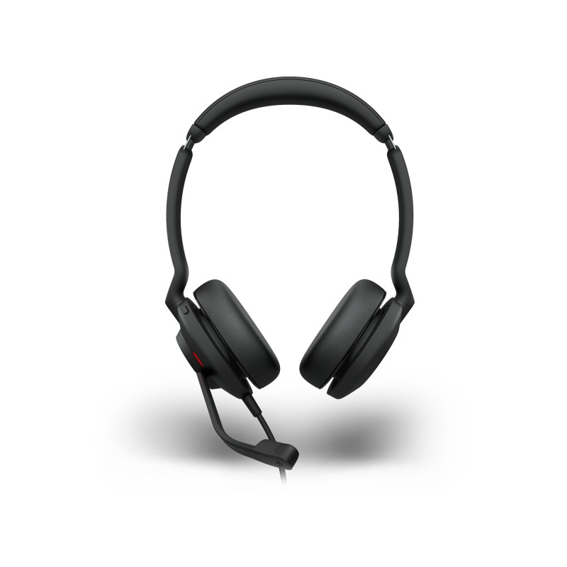 Jabra Evolve2 30 SE MS Stereo Kablet Høretelefoner Sort
